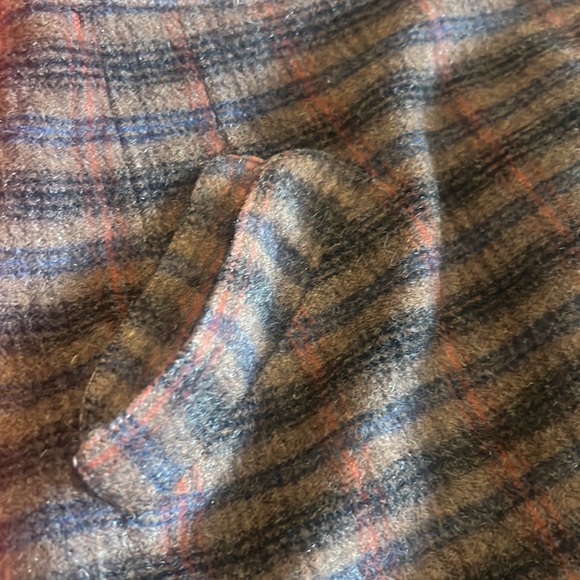 Vintage, half lined, side pocket, wool skirt. - Picture 4 of 9